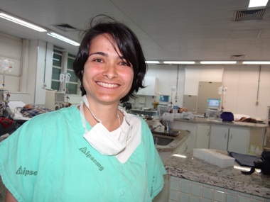 Patrícia Barbosa Silva, enfermeira da Hemodiálise.